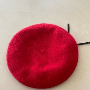 $50 Brixton Beret Brand New w Tags Red Wool from Anthropologie